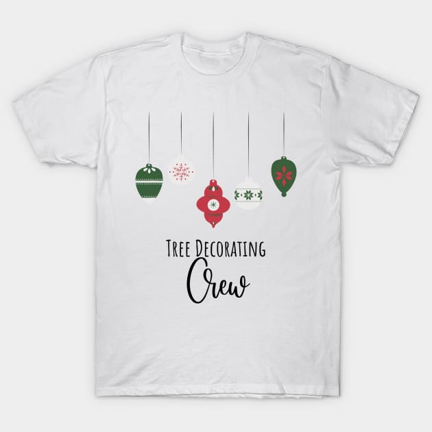 Tree Decorating Crew – Red Center T-Shirt by IrieSouth